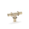 Té égal diamètre 63-63x63 en laiton non dézincifiable Rehau Réf 11691671001