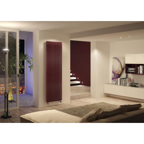 Radiateur eau chaude ARPA23 vertical Blanc 1820x606x70 2111 W Réf. SI218201801A482A01