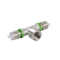 Té femelle à visser 63x4,5 - 2'' - 63x4,5 (x1) Réf. 7130GW63263