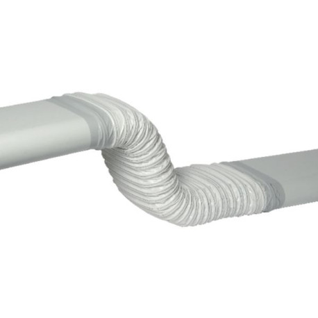 Filet Minigaine blanc 2m raccord souple minigaine équivalent D12511023009