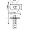 Sachet de 10 kit de fixations sans ressort M8 x 40 mm  NOVIPRO