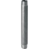 Mamelon 530 tube soudé filetage conique longueur 60mm galva D40x49 réf.530G6040