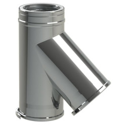 Té 135° Duoten 150 - 200 + collier Réf 543158