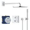 Ensemble de douche avec Rainshower Cosmopolitan 310 Grohtherm Chromé 34730000