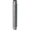 Mamelon 530 tube soudé filetage conique longueur 60mm galva D12x17 réf.530G6012