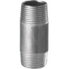 Mamelon 530 tube soudé filetage conique longueur 60mm galva D12x17 réf.530G6012