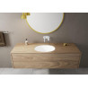 Mitigeur lavabo Vernis Blend  encastré mural, bec 207 mm Chromé Réf. 71576000