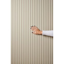 Panneau de décoration Acquabella Hera zero cemento 10 x 120 x 250 cm 53030169