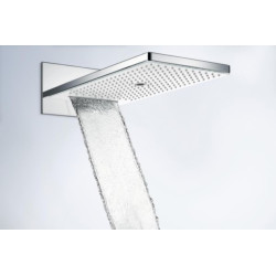 Douche de tête 580 3jet EcoSmart 9 l/min blanc/chromé Réf : 24011400