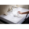 Mitigeur lavabo 110 Tecturis E  Fine CoolStart, bonde Push-Open Chromé Réf. 73020000