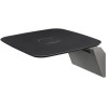 Siège relevable noir, TUV, 1.600 N 160 Kg anti bactérien Réf. AV036BNE