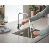 Évier en acier inoxydable K700 à encastrer par dessous Inox GROHE 31574SD1