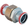 Raccord union D12mm, acier carbone Réf 25319