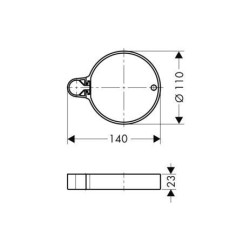 Pièce détachée Casetta'C Porte-savon Réf. 28642000