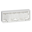 Cadre saillie Mosaïc pour support réf. 802 53 prof 40 mm 6/8 ou 3x2 modules horizontaux Ref.080286