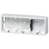 Cadre saillie Mosaïc pour support réf. 802 53 prof 40 mm 6/8 ou 3x2 modules horizontaux Ref.080286