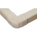 Angle extérieur réglable pour goulotte blanche 80 x 60 mm Réf 0821ER-W
