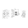 Circulateur Magna3 collectif 65 - 60F entraxe 340 mm PN6 / 10 qualité EuP Ready réf. 97924295