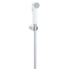 Douchette intime Tempesta avec support mural finition blanche silverflex 1000 réf. 26355IL0