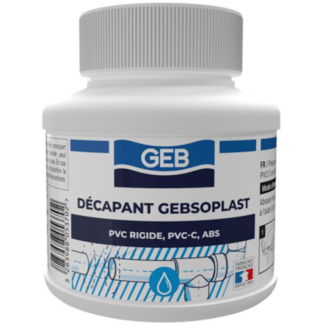 Décapant GEBSOPLAST bidon de 125ml réf 805370