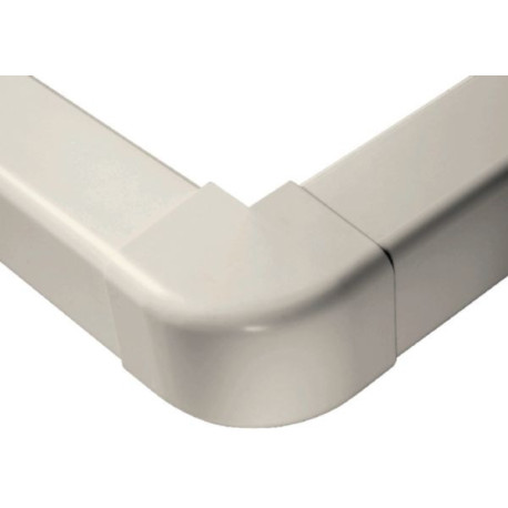 Angle extérieur pour goulotte blanche 60 x 45 mm Réf 0606AE-W