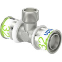 Té à sertir filetage mâle S-Press PLUS 32-R3/4''-32 Réf. 1070594