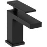 Mitigeur lavabo 80 Tecturis E  CoolStart avec tirette et vidage Noir mat Réf. 73002670