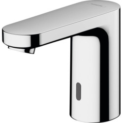 Mitigeur lavabo électronique VERNIS BLEND avec pré-réglage de la température sur batterie Chromé Réf. 71502000