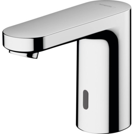 Mitigeur lavabo électronique VERNIS BLEND avec pré-réglage de la température sur batterie Chromé Réf. 71502000