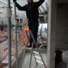 Marchepied MP Pro aluminium 4 marches hauteur de travail 2,88m Réf. 02370004