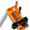 Marchepied MP Pro aluminium 4 marches hauteur de travail 2,88m Réf. 02370004