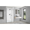 Panneau mural NU en alu-composite aspect marbre L1500 x H2550mm épaisseur 3mm - Coloris Classico surface perlée