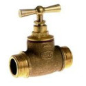 Robinet d'arrêt double mâle à purge nu 26x34 105-8H