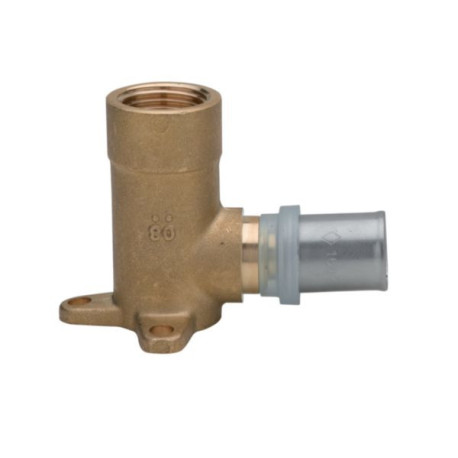 Coude femelle avec bride Altech 26x3/4 (x2) pour tube multicouche