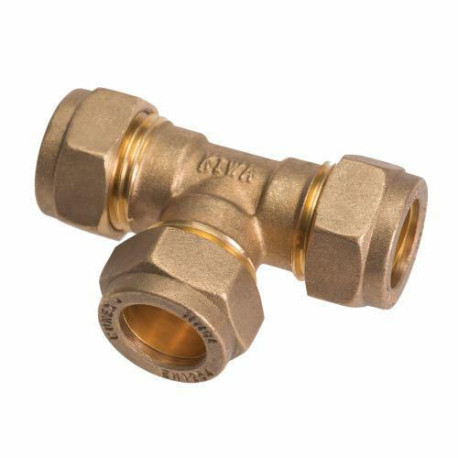 Té Sudo J514 égal à compression D16 pour tube cuivre Réf. UUU10CO601EQP1