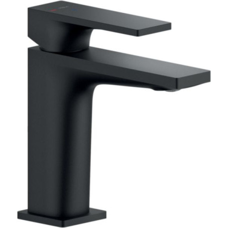 Mitigeur lavabo SEVEN C3 avec vidage Push Velvet Black  Réf : SEE124118/2BM