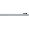 Barre porte-serviettes asymétrique chromée pour Acova KARENA SPA de largeur 90 cm Réf. 468078