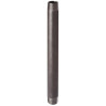 Mamelon 530 tube soudé filetage conique longueur 100mm noir D12x17 réf.530N10012