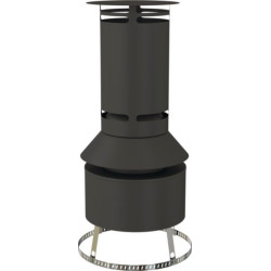 TERMINAL MITRON NOIR C9 D.80 + JT + collier régl. Réf. 97080975