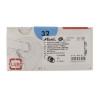 Manchon à sertir à visser mâle fixe Fluxo laiton diamètre 32x1mm réf. FLM3226M