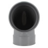 Coude simple femelle femelle 87°30 diamètre 160mm Réf. CZ88