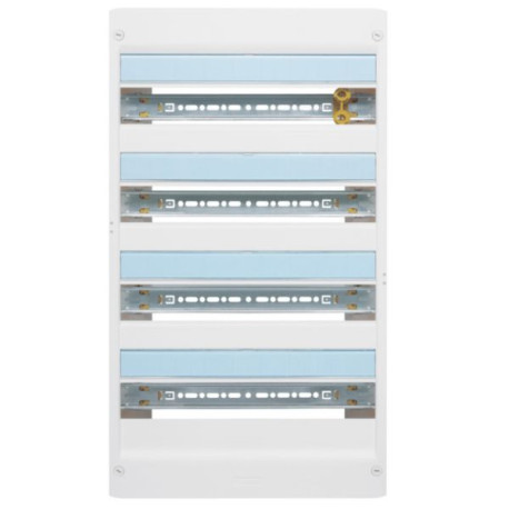 Coffret Drivia 18 modules 4 rangées IP30 IK05 Blanc RAL 9003 Ref.401224