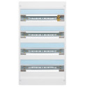 Coffret Drivia 18 modules 4 rangées IP30 IK05 Blanc RAL 9003 Ref.401224