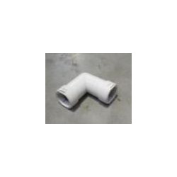 Coude 90° O-RING avec joint pour tube d'évacuation de condensats Ø 20 mm Réf. 2014COR
