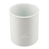 Manchon a butée femelle femelle diamètre 50mm blanc