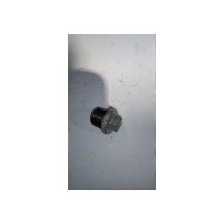 Bouchon 290 fonte malléable galvanisée mâle avec bourrelet 15x21  réf.290015G