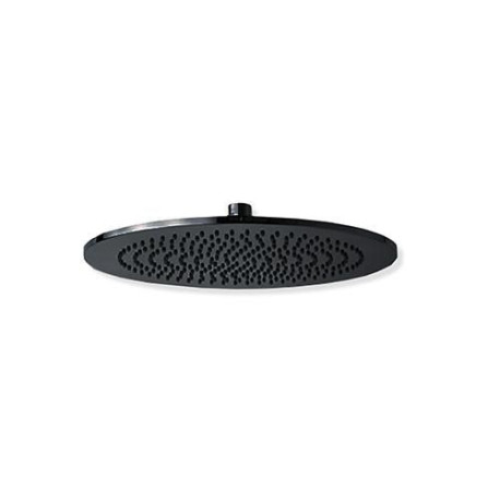 Douche de tête Slim Vienna laiton rond 30 cm noir Réf. SD31313