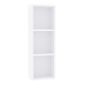 Niche haute Alterna Plénitude 2 tablettes hauteur longueur 90cm largeur 30cm profondeur 18cm Blanc brillant