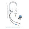 Mitigeur monocommande Lavabo Taille L Eurosmart Cosmopolitan Chromé 32830001