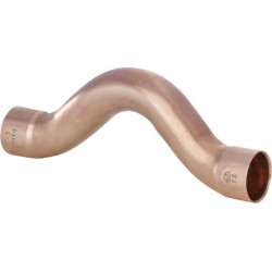 Saut de tube cuivre 5085 femelle femelle D 18 ALTECH sachet de 1